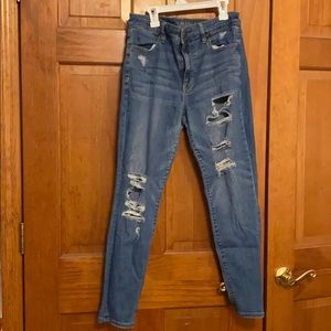American eagle ripped jeans